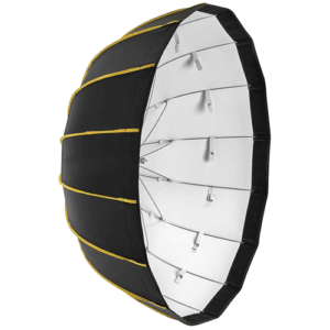Collapsible Silver & White Beauty Dish (42″)