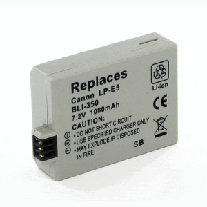 Canon LP E5 Battery