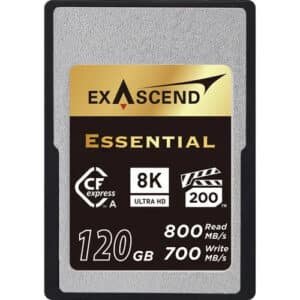 Exascend Essential CFexpress TypeA Card 120GB